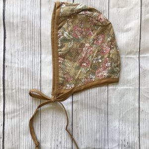 Brand New Floral Baby Bonnet Size 0-6 Months
